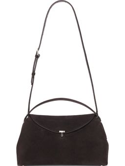 Toteme - T-Lock Suede Top Handle Bag