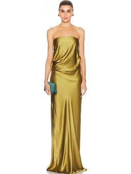 The Sei - Draped Strapless Gown