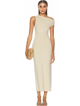 The Sei - Asymmetrical Twist Dress