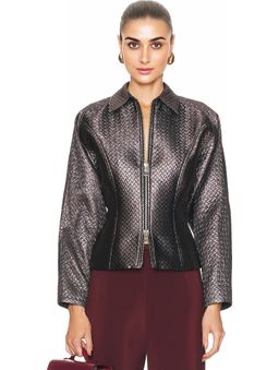 The Sei - Double Zip Fitted Jacket