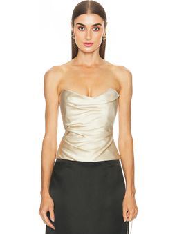The Sei - Cowl Bustier Top