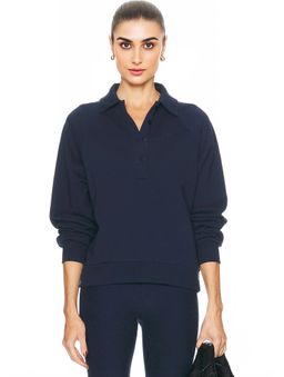 THE UPSIDE - Collared Ele Polo Top