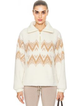 Varley - Hendrik Half Zip Sherpa Sweatshirt