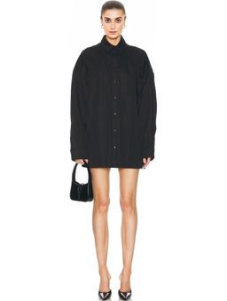WARDROBE.NYC - Drill ShirtDress