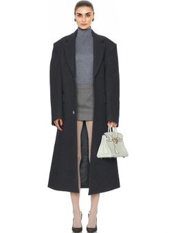 WARDROBE.NYC - Single Breasted Coat