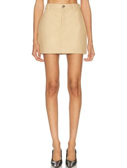 WARDROBE.NYC - Drill Mini Skirt