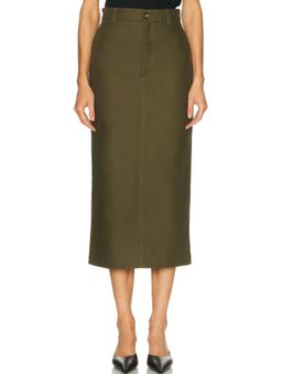 WARDROBE.NYC - Drill Midi Skirt