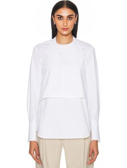 WARDROBE.NYC - Layered Halter Shirt