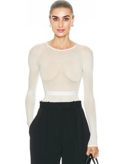 WARDROBE.NYC - X Rosie Huntington-Whiteley Web Bodysuit