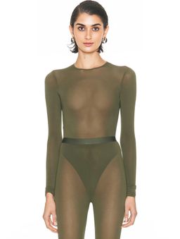 WARDROBE.NYC - Sheer Bodysuit