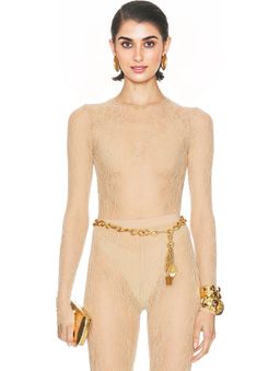 WARDROBE.NYC - Lace Bodysuit
