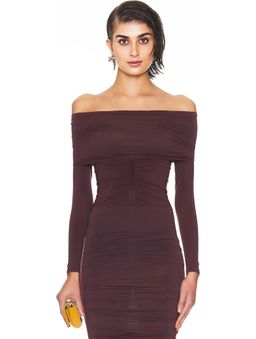 Wolford - Sheer Drape Long Sleeve Top