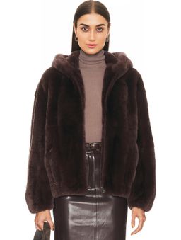 Yves Salomon - Hooded Reversible Jacket