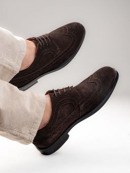 Alberto Torresi - Brown Suede Brogues