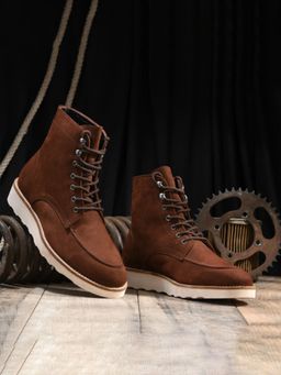 Mille Dollari - Men's Brown Leather Boots