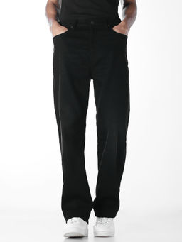 Jack & Jones - Black 5 Pocket Glenn Slim Fit Jeans