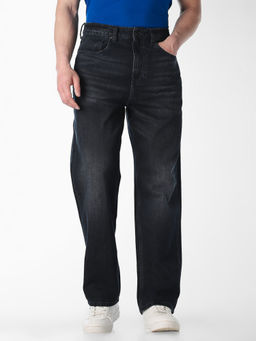 Jack & Jones - Loose Fit Dark Blue Jeans