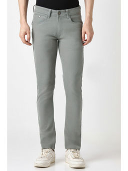 Peter England - Grey Dark Wash Jeans