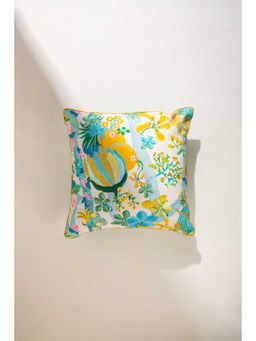 Freedom Tree - Keora Cotton Herringbone Multi-Color Cushion Cover - 24x24 Inches