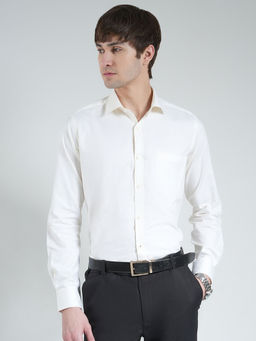 Monte Carlo - Yellow Checks Regular Fit Shirt