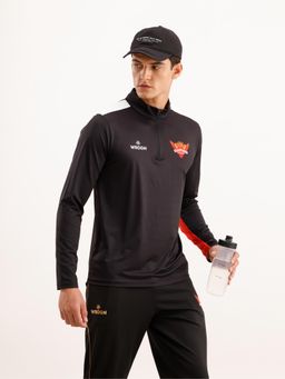 WROGN - Men Black Polyester Blend Printed 1 T-Shirt