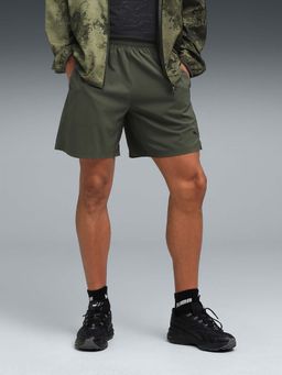 Puma - Men Green Train All Day 7 Solid Shorts