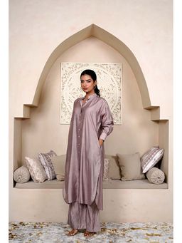 Taro India - Nude Brown Kurta With Pant