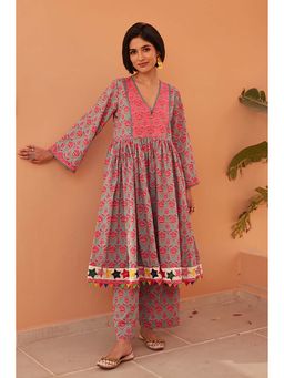 Gulabo Jaipur - Saayba Pink Co-Ord Set