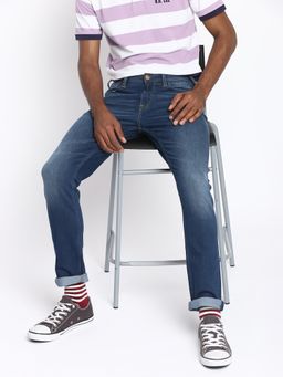 Lee - Men Bruce Mid Blue Skinny Fit Jeans