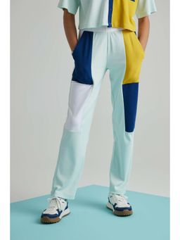 Muvazo - Womens Tetris Multi Color Sweatpants