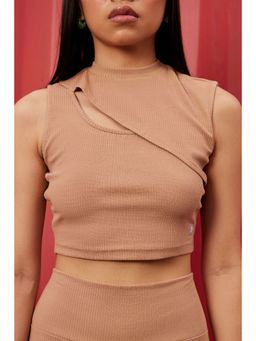 Muvazo - Womens Hot Mocha Tank Top