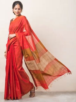 Fabindia - Cotton Silk Maheshwari Sari