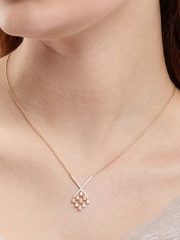 Nuyug - American Diamond Crystique Necklace