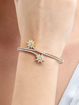 Nuyug - American Diamond Starshine Gold Bracelet