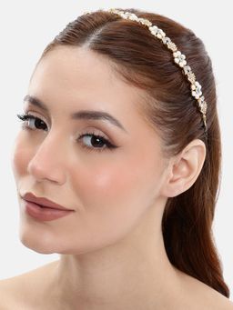 Nuyug - American Diamond Ivory Blossom Matha Patti