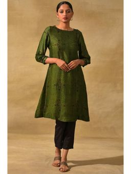 Folksong - Green Paisley Kurta