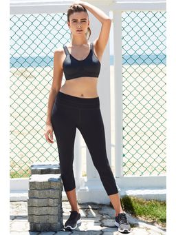 Zivame - Zelocity AlphaSculpt Free Style Leggings- Black
