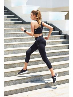 Zivame - Zelocity AlphaSculpt Power Leggings- Black