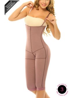 Zivame - Postpartum Cotton Lined Scar Removal Knee Length Bodysuit