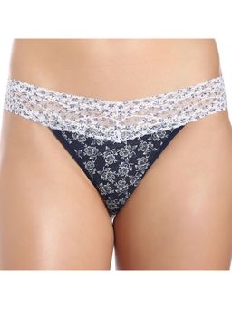 Zivame - Ultra Soft Lace Embrace Low Rise Thong - Multicolor 4