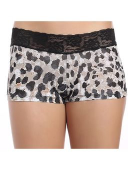 Zivame - All Lace Emblishment Mid Waist Boyshorts - Multicolor 8
