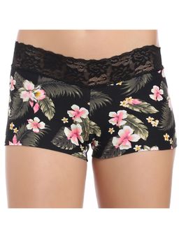 Zivame - All Lace Emblishment Mid Waist Boyshorts - Multicolor 9