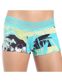 Zivame - All Lace Emblishment Mid Waist Boyshorts - Multicolor 12