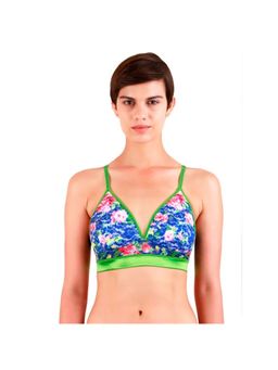 Zivame - Whimsical Chevron Print Padded Bra - Assorted