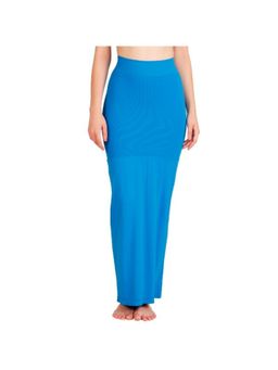 Zivame - Mermaid Saree Shapewear With Flare - Blue