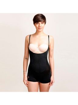 Zivame - High Control No Leg Bodysuit - Black