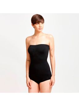 Zivame - Medium Control Strapless Bodysuit - Black