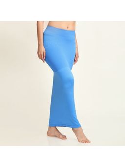 Zivame - Mermaid Saree Shapewear With Flare - Blue