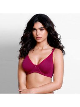 Zivame - Non Padded Under Wired Bra - Wine