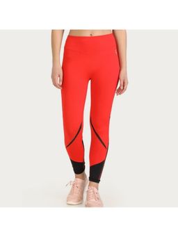 Zivame - Zelocity Skin Fit Legging - Red